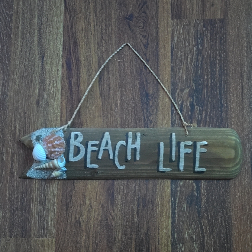 Beach Life Wooden Wall Decor